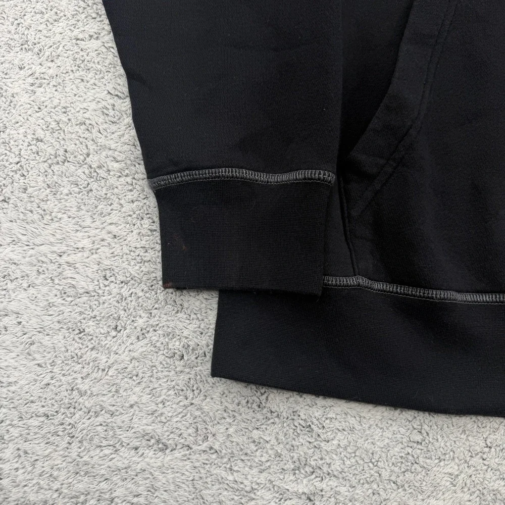 Nike Sportswear Hoodie Mens Large Black Just Do It Pullover Sweatshirt DD6218
